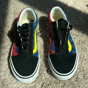 (Otw Rally) Chckr/Mlt/Blk Vans
